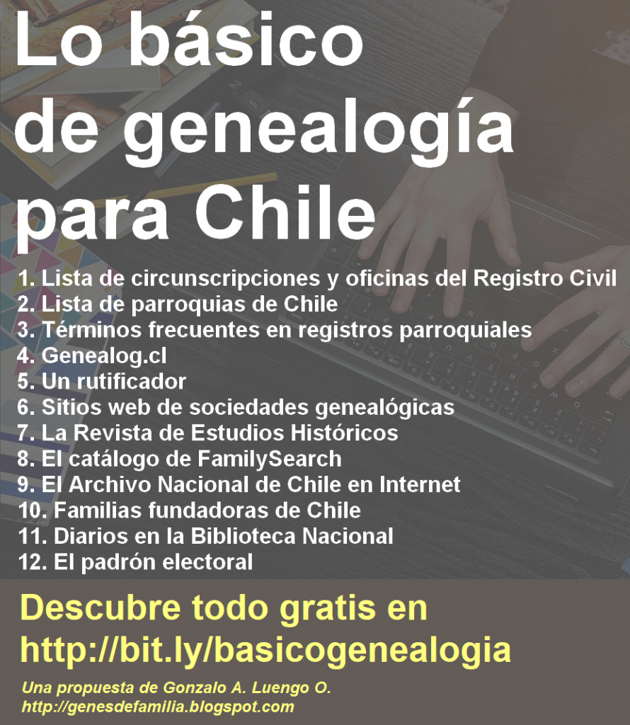 Lo Básico De Genealogía Para Chile – Genealog